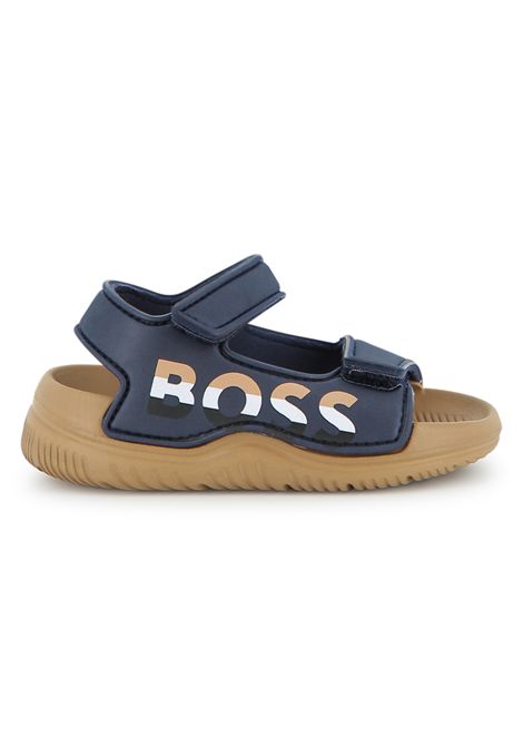Sandali con logo HUGO BOSS KIDS | J52821N849